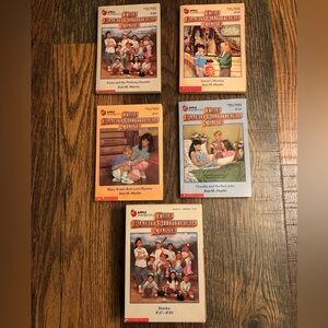 4 Book Set The Babysitters Club Books
 #17-#20 Scholastic